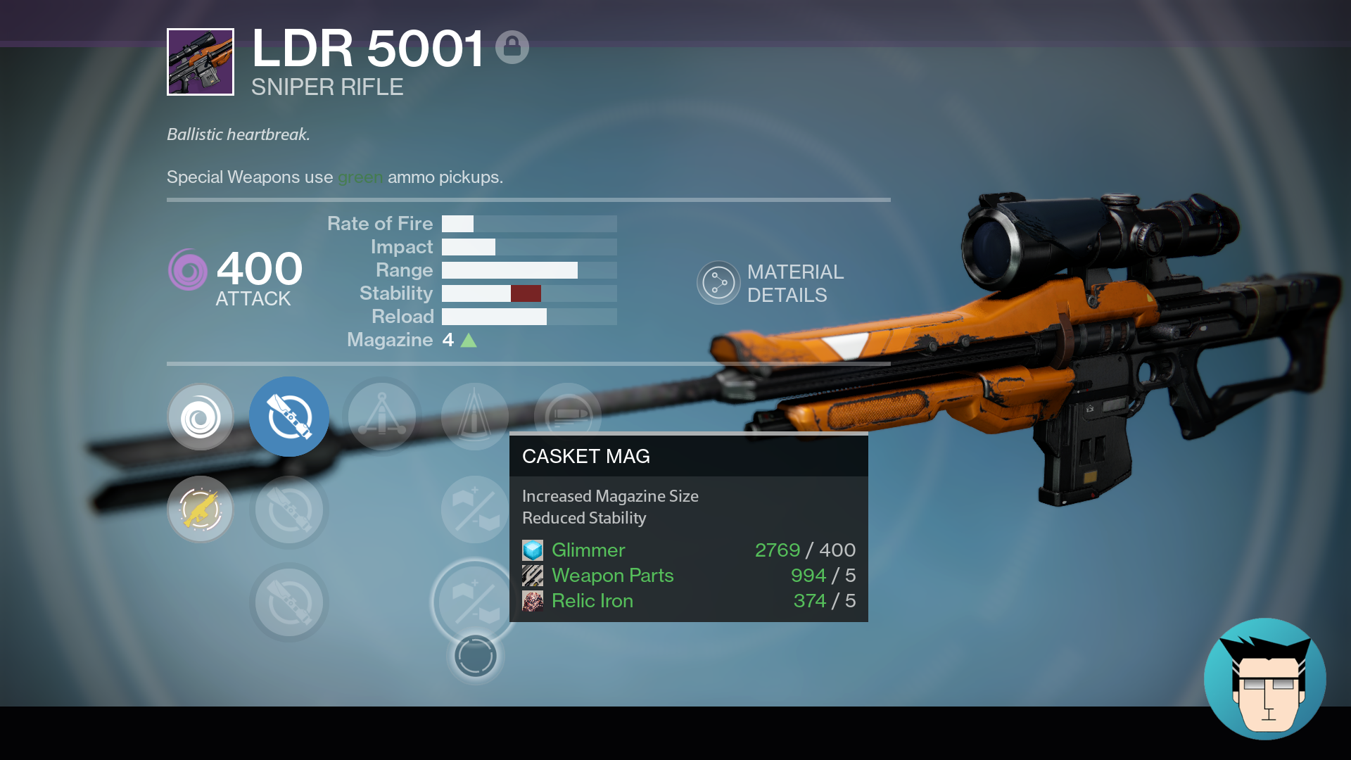 "Miracle" god roll PVE sniper | Triple tap, Casket Mag, Spray and Play